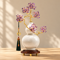 Purple Crystal Tree Gourd Ornament
